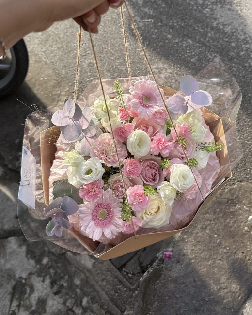 Wici hồng pastel
