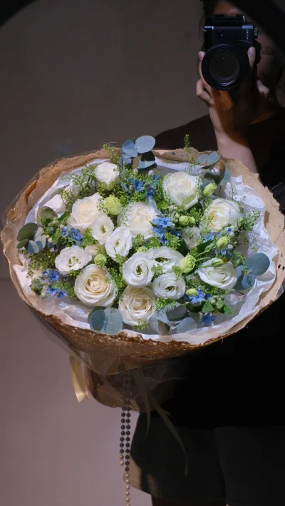 Wici Rose Trắng Xanh